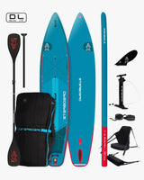 Starboard 12'6" X 30" Touring Deluxe Lite Inflatable SUP with Kayak Seat