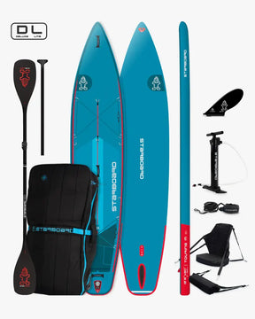 Starboard 12'6" X 30" Touring Deluxe Lite Inflatable SUP with Kayak Seat