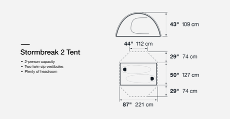 The North Face Stormbreak 2 Tent