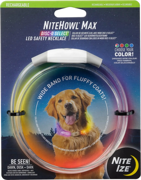 Nite Ize Nitehowl Max Rechargeable LED Safety Necklace