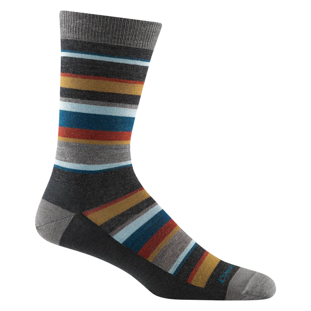 Darn Tough Druid No-Cushion Lightweight Lifestyle Crew Sock Men's 6090