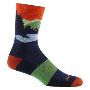 Darn Tough Close Encounters Cushioned Midweight Hiking Micro Crew Sock Men's 5014