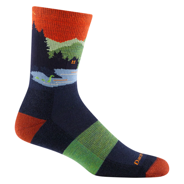 Darn Tough Close Encounters Cushioned Midweight Hiking Micro Crew Sock Men's 5014