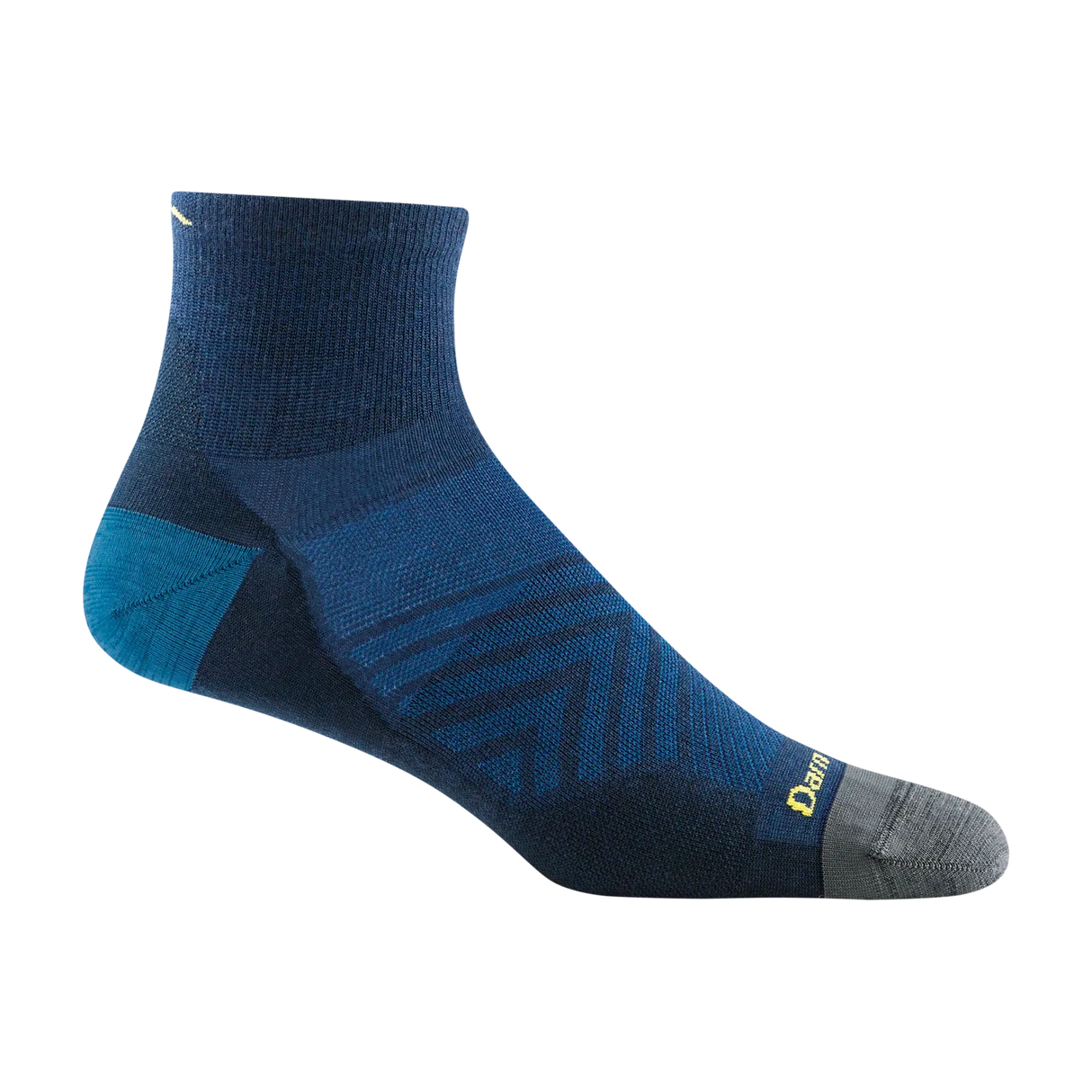 Darn Tough Run No-Cushion Ultra-Lightweight Running 1/4-Height Sock Men's 1034