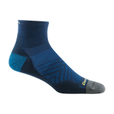 Darn Tough Run No-Cushion Ultra-Lightweight Running 1/4-Height Sock Men's 1034