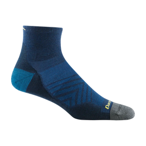 Darn Tough Run No-Cushion Ultra-Lightweight Running 1/4-Height Sock Men's 1034