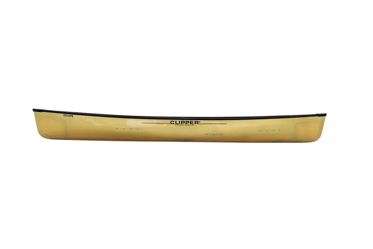 Clipper Canoe Escape 14'6" Fiberglass - Wood Web Seats