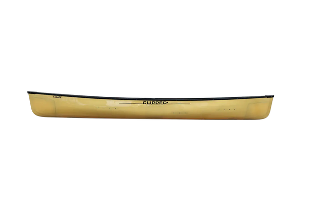 Clipper Canoe Escape 14'6" Fiberglass - Wood Web Seats