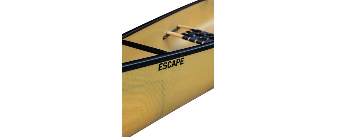 Clipper Canoe Escape 14'6" Fiberglass - Wood Web Seats