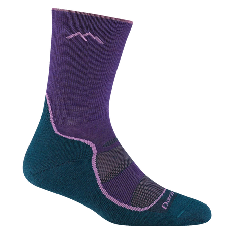 Darn Tough Light Hiker Cushioned Lightweight Hiking Micro Crew Sock Women's 1967