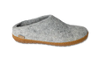 Glerups Felt Slipper With Rubber Sole