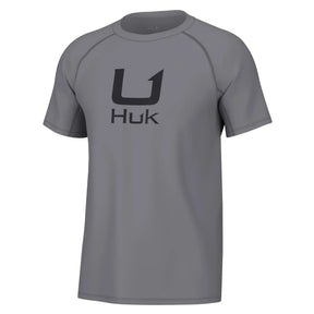 Huk Icon Short Sleeve Performance Shirt Crew Men's