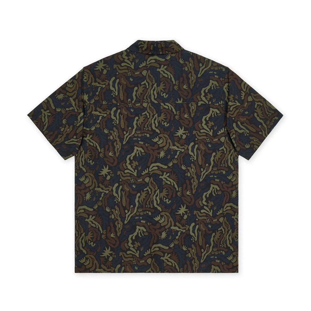 Hooke Seabed Short Sleeve Button Up Shirt Men's