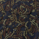 Hooke Seabed Short Sleeve Button Up Shirt Men's