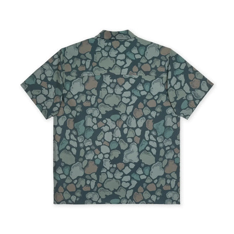 Hooke River Camo Short Sleeve Button Up Shirt Men's