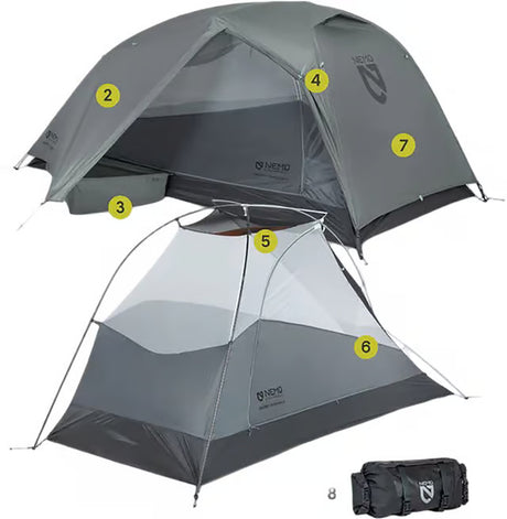 Nemo Dragonfly OSMO Bikepack 2p Tent