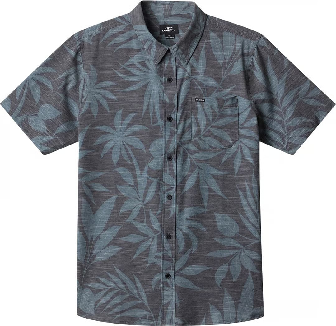 O'Neill UPF Slub RELAXED Short Sleeve Woven Shirt Men's