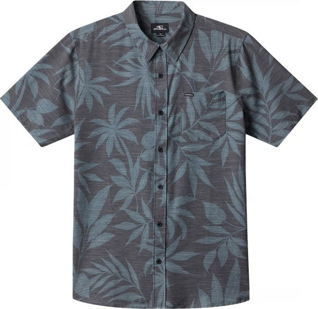 O'Neill UPF Slub RELAXED Short Sleeve Woven Shirt Men's