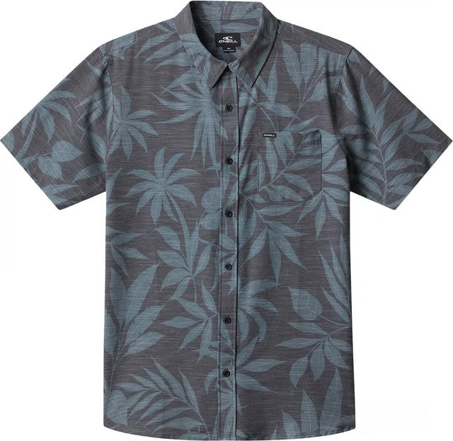 O'Neill UPF Slub RELAXED Short Sleeve Woven Shirt Men's
