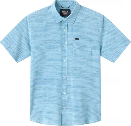 O'Neill TRVLR UPF Traverse Stripe Short Sleeve Standard Shirt Men's