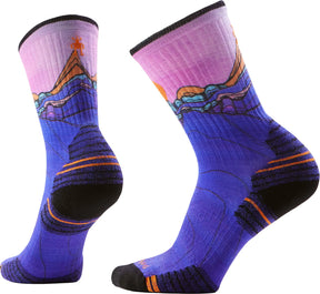 Smartwool Hike Targeted Cushion Mountain Sunrise Crew Sock Women's 3031