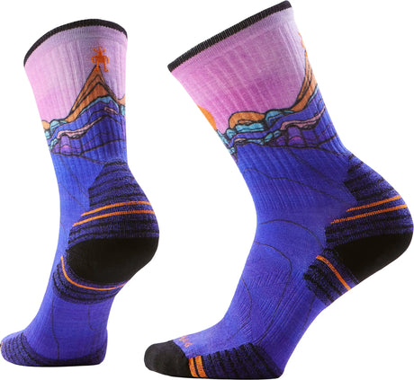Smartwool Hike Targeted Cushion Mountain Sunrise Crew Sock Women's 3031