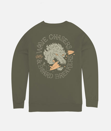 Jetty Breakers Crewneck Sweatshirt Men's