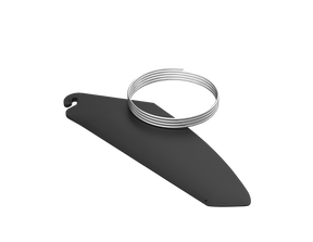Kajak Sport Retractable Plastic Skeg Pro with 3mm/2.5 m Cable