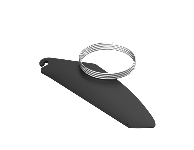 Kajak Sport Retractable Plastic Skeg Pro with 3mm/2.5 m Cable