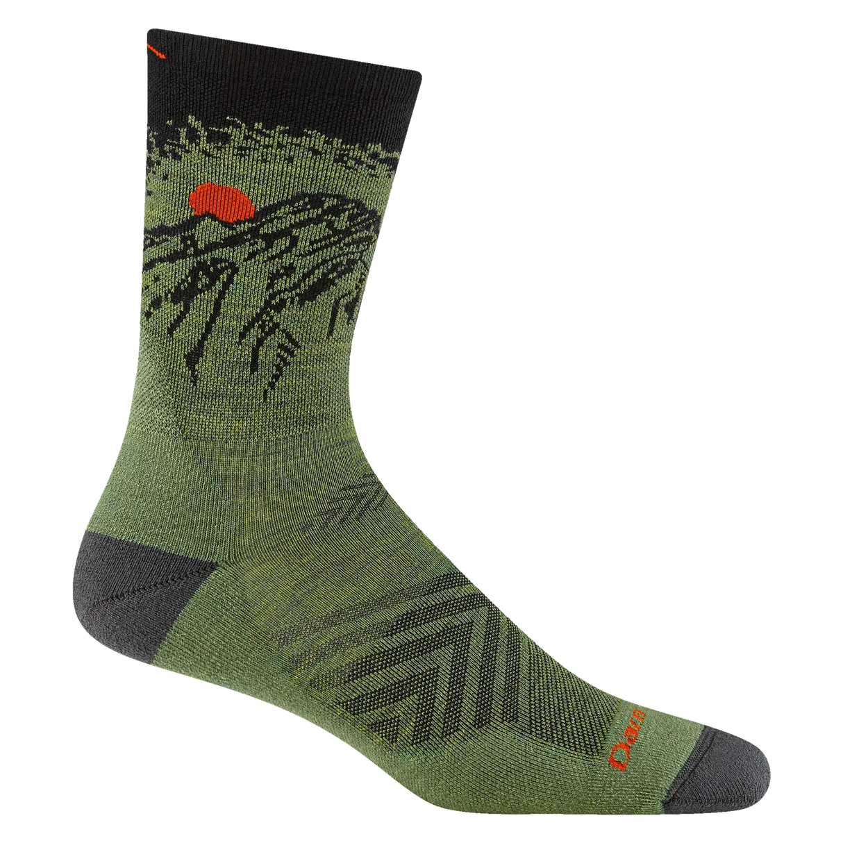 Darn Tough Vert Cushioned Ultra-Lightweight Running Micro Crew Sock Men's 1066