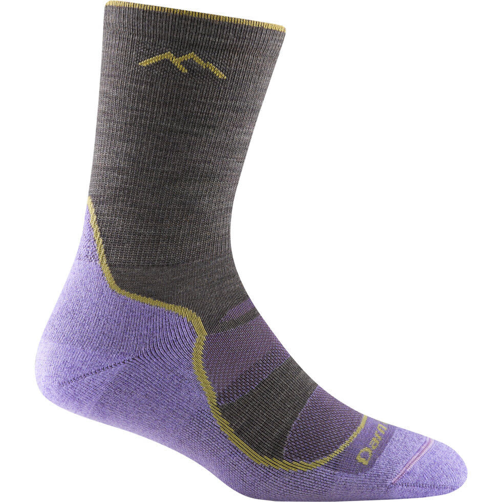 Darn Tough Light Hiker Cushioned Lightweight Hiking Micro Crew Sock Women's 1967