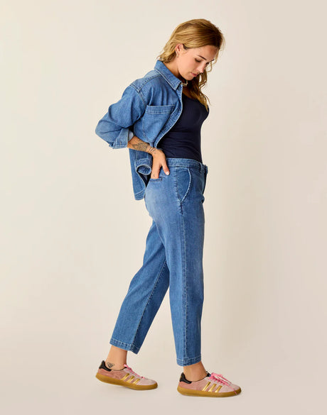 Carve Designs Spencer Straight Leg Jean Women's
