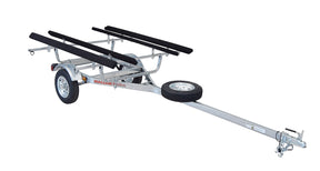 Malone Pre-Built MicroSport 2 Kayak Trailer Package (2 Sets Bunks, Spare Tire)