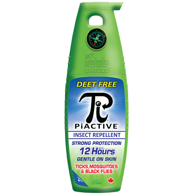 PiActive Deet Free Insect Repellent Pump Spray 175ml