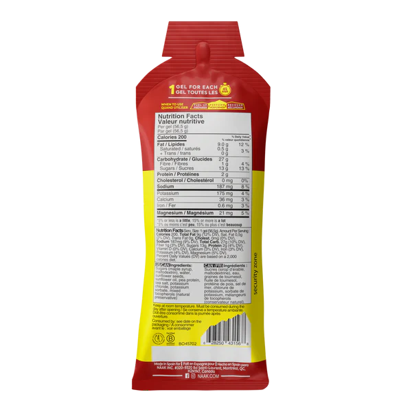 Naak Ultra Energy Gel