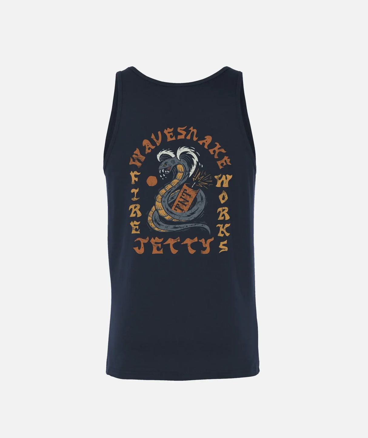 Jetty Wave Snake Tank Top Men's