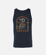 Jetty Wave Snake Tank Top Men's