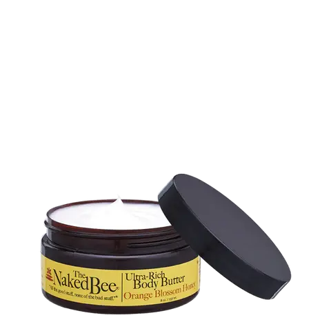 The Naked Bee Orange Blossom Honey Ultra-Rich Body Butter, 8oz.
