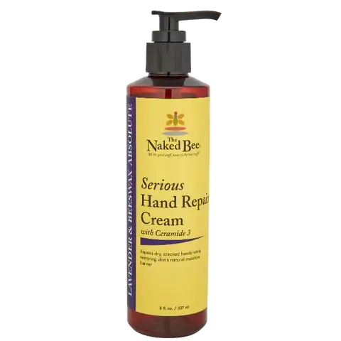 The Naked Bee Serious Hand Repair Cream, 8oz