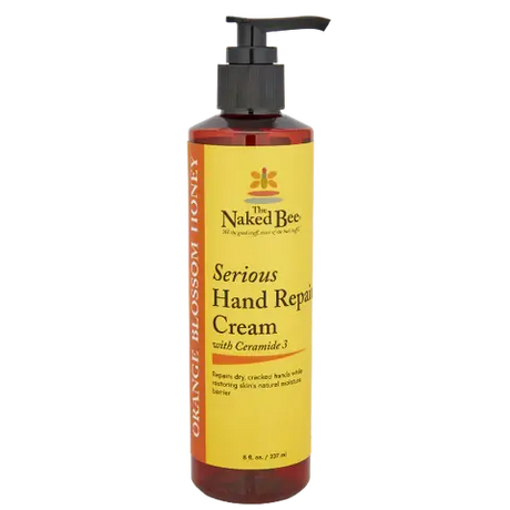 The Naked Bee Serious Hand Repair Cream, 8oz