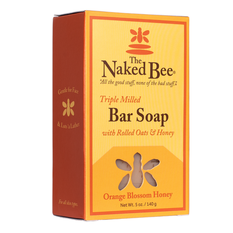 The Naked Bee Triple Milled Soap Bar 5 oz