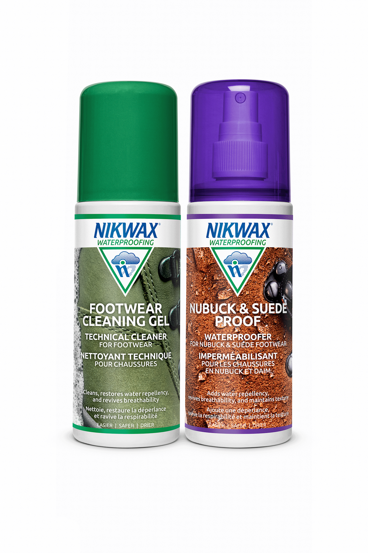 Nikwax Nubuck & Suede Footwear Duo Pack 125ml