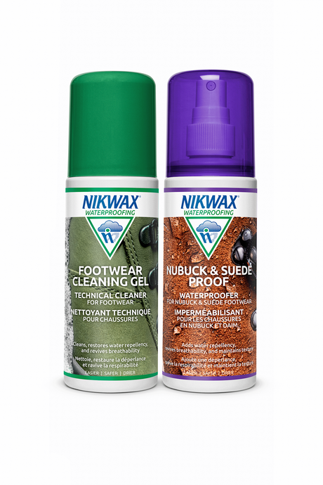 Nikwax Nubuck & Suede Footwear Duo Pack 125ml