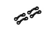 Tulita Outdoors Nylon Pad Eye, Black, 4-Pack