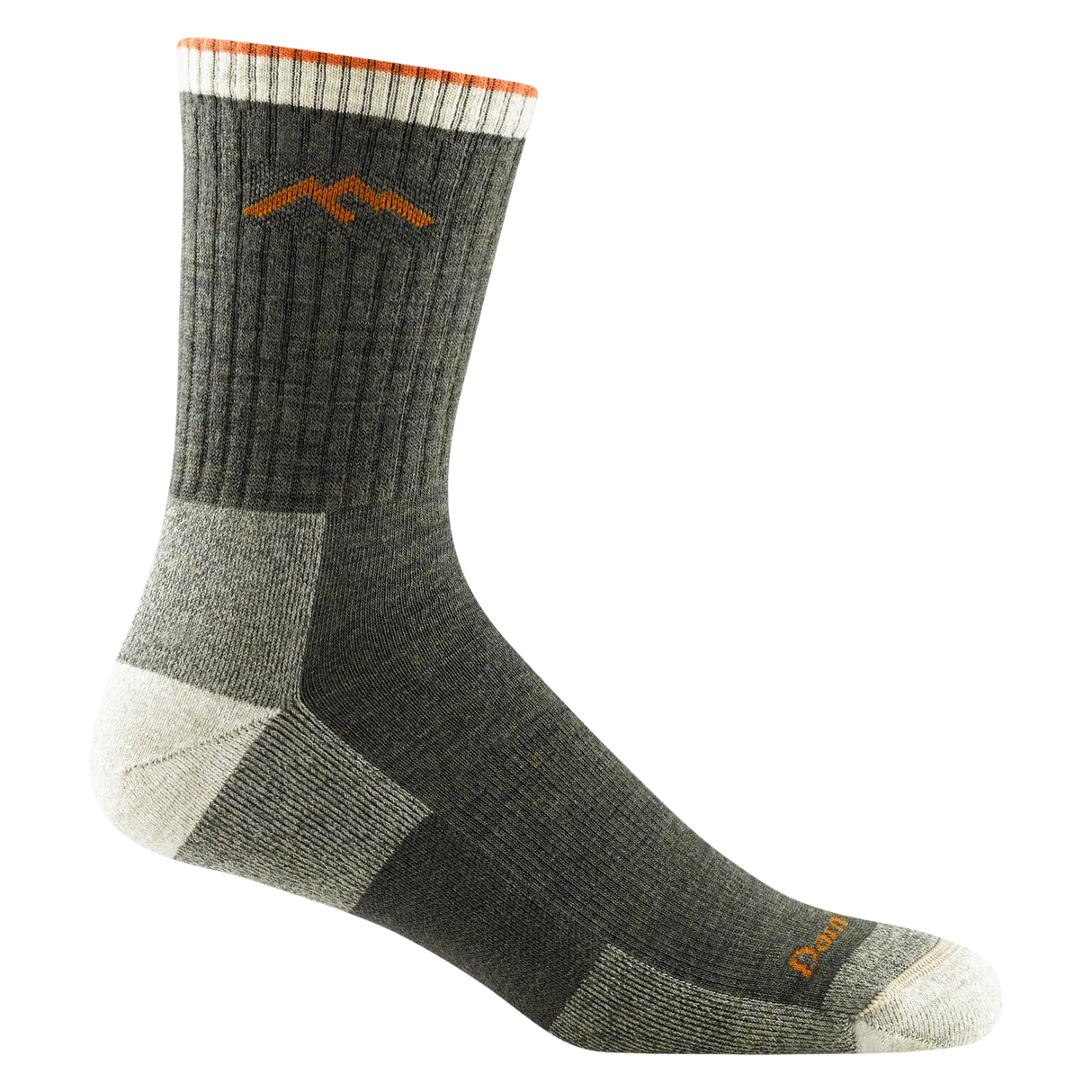 Darn Tough Hiker Cushioned Midweight Hiking Micro Crew Sock Men's 1466