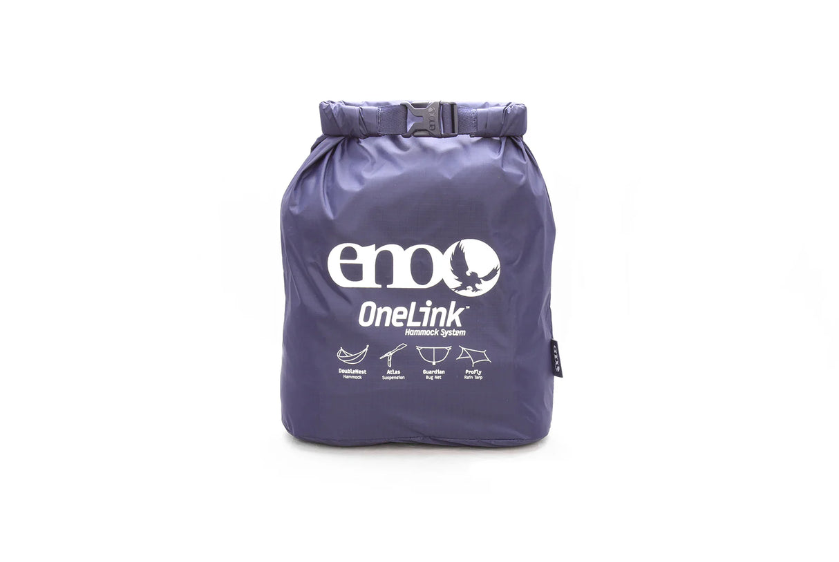 ENO OneLink SingleNest Hammock Shelter System, Navy/Olive
