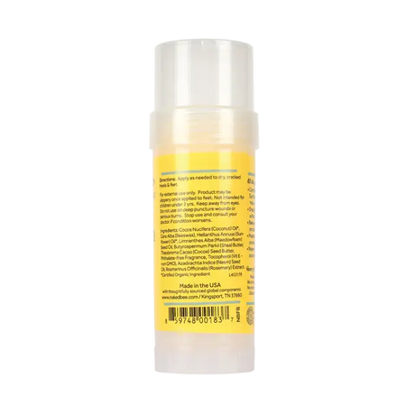 The Naked Bee Foot Balm Orange Blossom Honey Restoration, 2 oz.