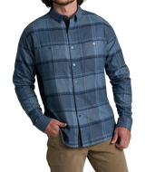 Chemise à manches longues en flanelle Kuhl Fugitive pour homme