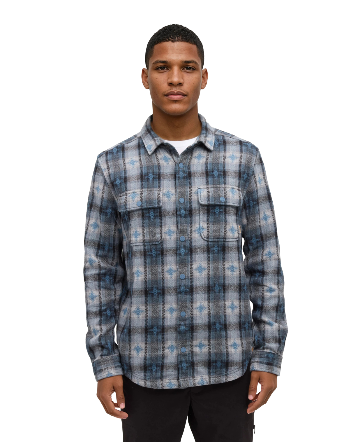 Tentree Kapok Flannel Jacquard Colville Shirt Men's