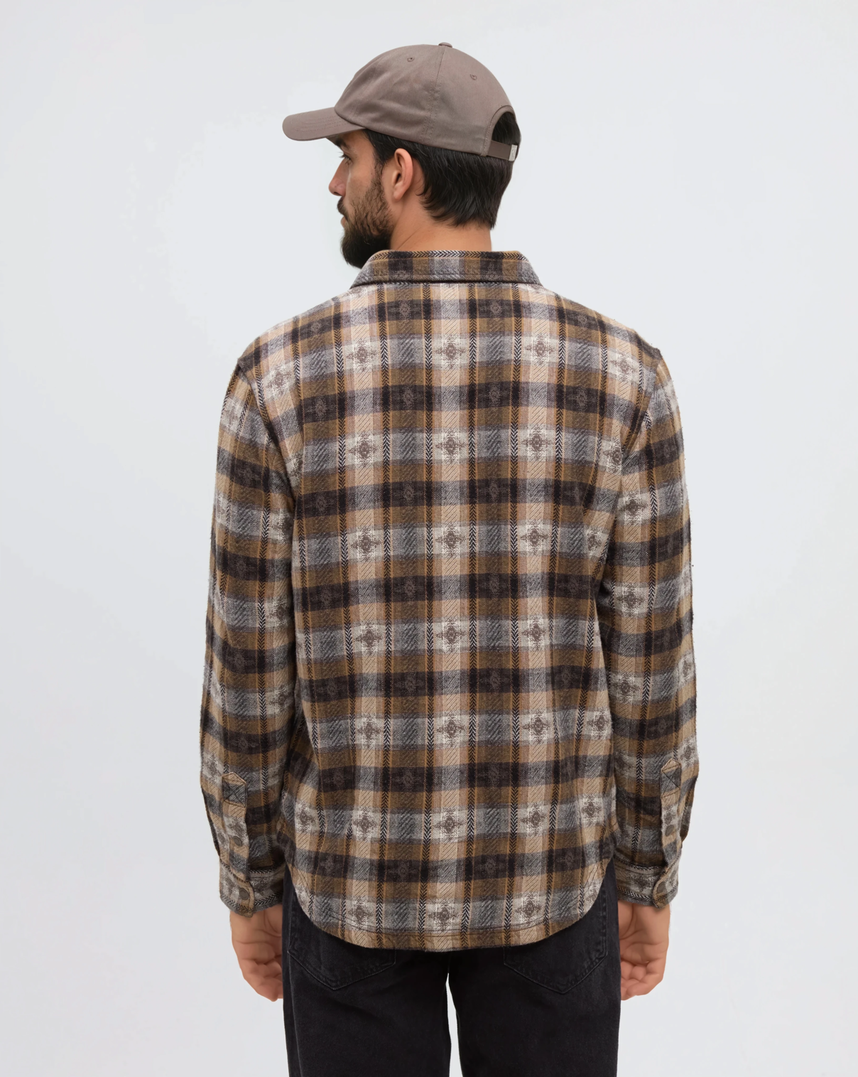 Tentree Kapok Flannel Jacquard Colville Shirt Men's